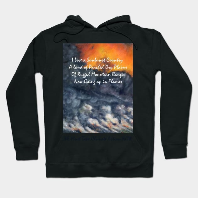 Climate Change Poem Hoodie by Heatherian